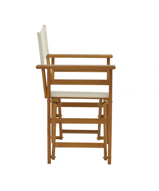 Τραπεζαρία Bistrual-Jaybo pakoworld σετ 5τεμ πτυσσόμενο φυσικό μασίφ ξύλο ακακίας 100x65x72εκ