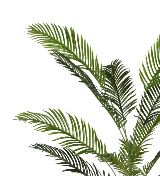 Διακοσμητικό φυτό Areca ΙΙ σε γλάστρα Inart πράσινο pp Υ150εκ