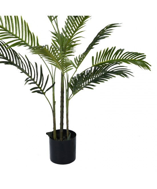 Διακοσμητικό φυτό Areca ΙΙ σε γλάστρα Inart πράσινο pp Υ150εκ