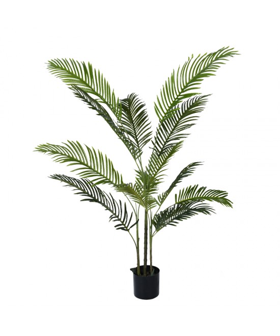 Διακοσμητικό φυτό Areca ΙΙ σε γλάστρα Inart πράσινο pp Υ150εκ