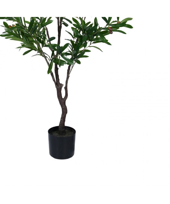 Διακοσμητικό φυτό Olive tree I σε γλάστρα Inart πράσινο pp Υ150εκ