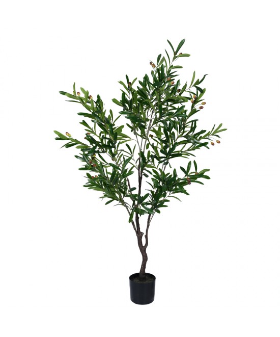 Διακοσμητικό φυτό Olive tree I σε γλάστρα Inart πράσινο pp Υ150εκ