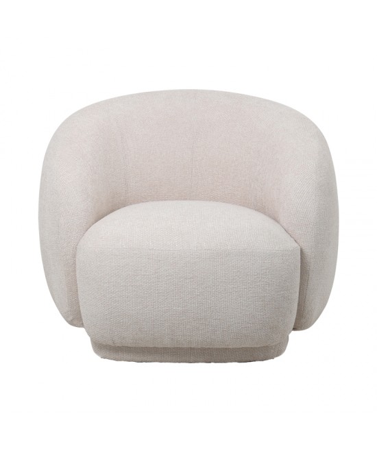 Πολυθρόνα Freya pakoworld εκρού ύφασμα 93x87x76εκ Πολυθρόνα Freya pakoworld εκρού ύφασμα 93x87x76εκ