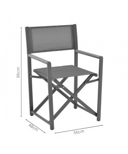 Τραπεζαρία Mabu-Thorio σετ 5τεμ pakoworld ανθρακί αλουμίνιο και plywood σε φυσική απόχρωση 160x90x75εκ