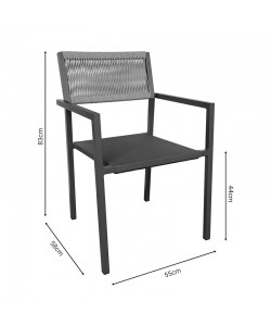 Τραπεζαρία Kliton - Savor σετ 7τεμ pakoworld αλουμίνιο σε λευκή απόχρωση 150x80x74εκ Τραπεζαρία Kliton - Savor σετ 7τεμ pakoworld αλουμίνιο σε λευκή απόχρωση 150x80x74εκ