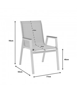 Τραπεζαρία Thorio-Azelie σετ 7τεμ pakoworld ανθρακί αλουμίνιο και plywood σε φυσική απόχρωση 160x90x75εκ