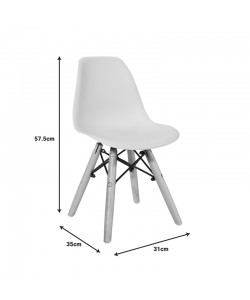 Καρέκλα Julita παιδική pakoworld PP κίτρινο pp και ξύλο οξιάς σε φυσική απόχρωση 35x31x57.5εκ Καρέκλα Julita παιδική pakoworld PP κίτρινο pp και ξύλο οξιάς σε φυσική απόχρωση 35x31x57.5εκ