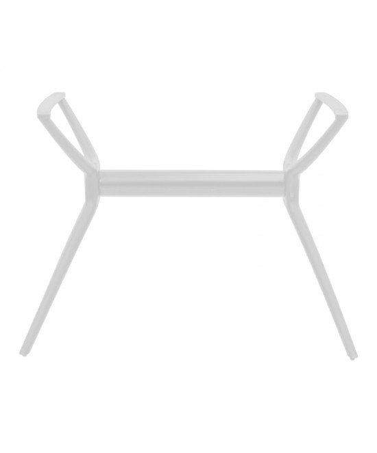 Βάση τραπεζιού Herno pakoworld λευκό pp 106x61x73εκ