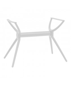 Βάση τραπεζιού Herno pakoworld λευκό pp 106x61x73εκ