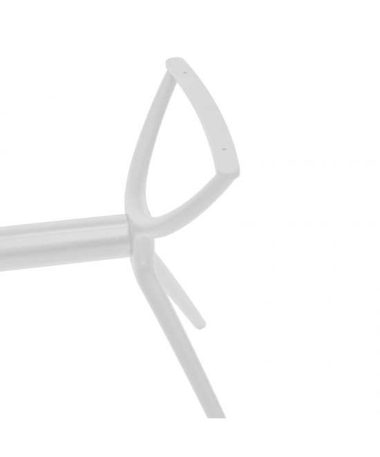 Βάση τραπεζιού Herno pakoworld λευκό pp 106x61x73εκ