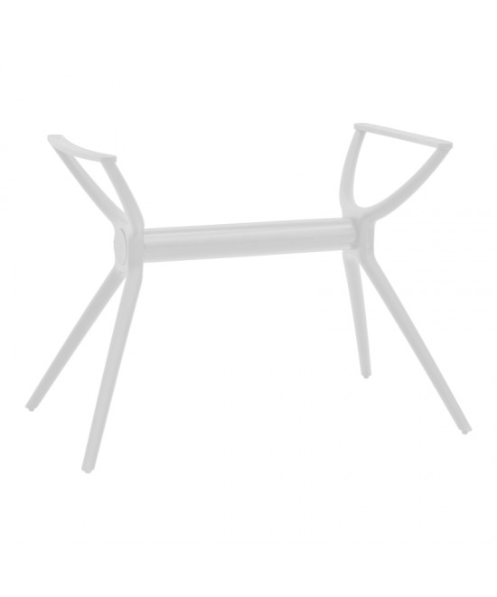 Βάση τραπεζιού Herno pakoworld λευκό pp 106x61x73εκ