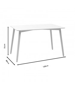 Τραπεζαρία Ezra-Julita pakoworld σετ 3τεμ pp-mdf σε μαύρη-φυσική απόχρωση Φ60x73εκ