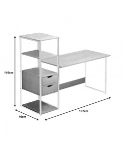 Φοιτητικό πακέτο επίπλων γραφείου Joayn pakoworld σετ 2τεμ