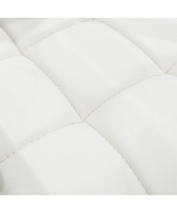 Καρέκλα επισκέπτη στοιβαζόμενη Otlen pakoworld λευκό pu-πόδι χρωμίου 47x45x87εκ Καρέκλα επισκέπτη στοιβαζόμενη Otlen pakoworld λευκό pu-πόδι χρωμίου 47x45x87εκ