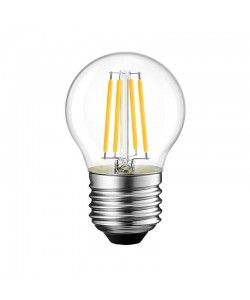 Λαμπτήρας LED G45 Bulb pakoworld 4W 3000K E27 clear