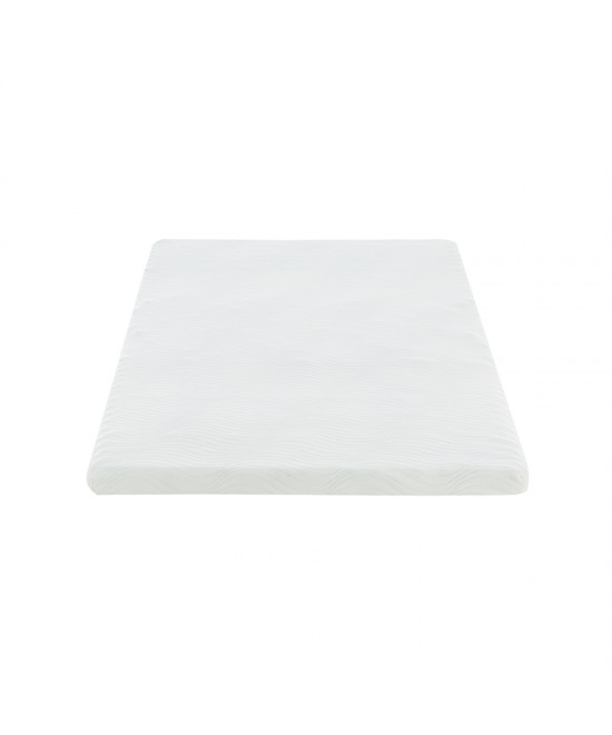 Ανώστρωμα Casmeriane pakoworld roll pack λευκό ύφασμα-memory foam 100x200x5εκ