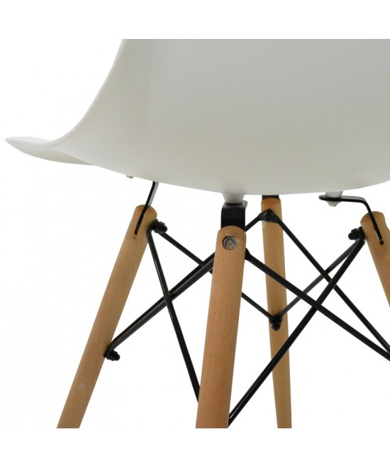 Τραπεζαρία Julita-Cuba pakoworld σετ 5τεμ pp-mdf σε λευκή-sonoma απόχρωση120x80x75εκ Τραπεζαρία Julita-Cuba pakoworld σετ 5τεμ pp-mdf σε λευκή-sonoma απόχρωση120x80x75εκ