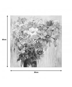 Πίνακας σε καμβά Spino I Inart 80x3x80εκ