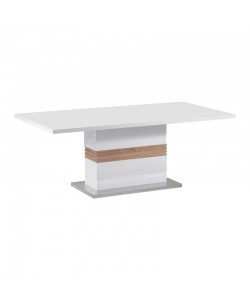 Τραπέζι Zoekrin Inart λευκό mdf 200x100x76εκ