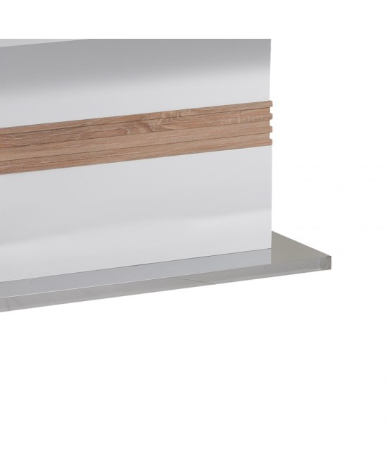 Τραπέζι Zoekrin Inart λευκό mdf 200x100x76εκ Τραπέζι Zoekrin Inart λευκό mdf 200x100x76εκ