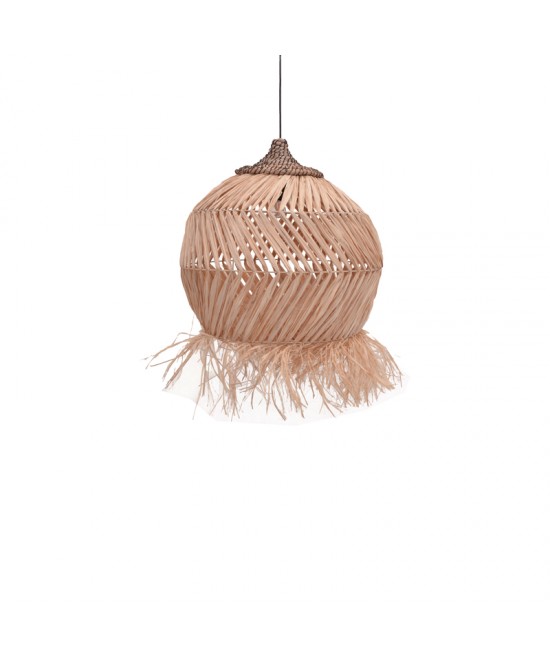 Φωτιστικό οροφής Koronse Inart sisal σε φυσικό χρώμα Φ55x68εκ Φωτιστικό οροφής Koronse Inart sisal σε φυσικό χρώμα Φ55x68εκ