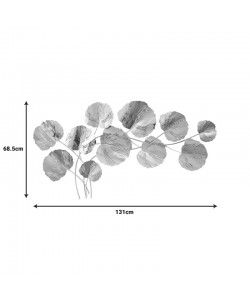 Διακοσμητικό τοίχου Fleur Inart μέταλλο σε χρυσή απόχρωση131x68.5x6εκ