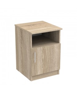 Κομοδίνο Galdi pakoworld σε sonoma απόχρωση 40x45x60εκ