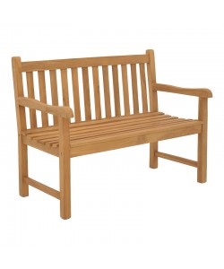 Καναπές Nat pakoworld teak ξύλο σε φυσική απόχρωση 120x57x96εκ