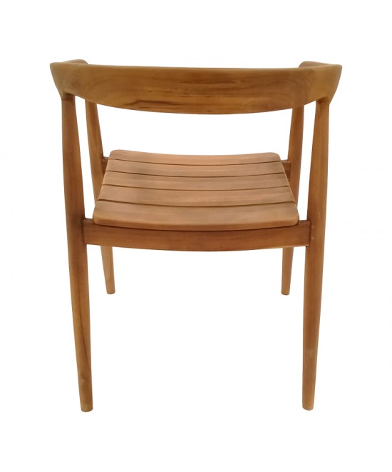 Πολυθρόνα Noody pakoworld teak ξύλο σε φυσική απόχρωση 62x55x75εκ Πολυθρόνα Noody pakoworld teak ξύλο σε φυσική απόχρωση 62x55x75εκ