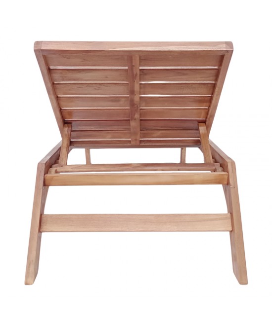 Ξαπλώστρα Melop pakoworld teak ξύλο σε φυσική απόχρωση 200x70x35εκ Ξαπλώστρα Melop pakoworld teak ξύλο σε φυσική απόχρωση 200x70x35εκ