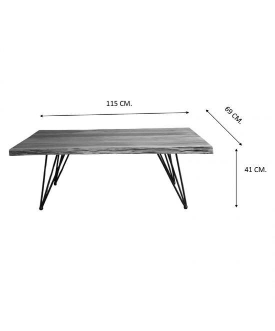 Τραπέζι σαλονιού Miles pakoworld μασίφ ξύλο ακακίας σε φυσική απόχρωση 115x69x41εκ Τραπέζι σαλονιού Miles pakoworld μασίφ ξύλο ακακίας σε φυσική απόχρωση 115x69x41εκ