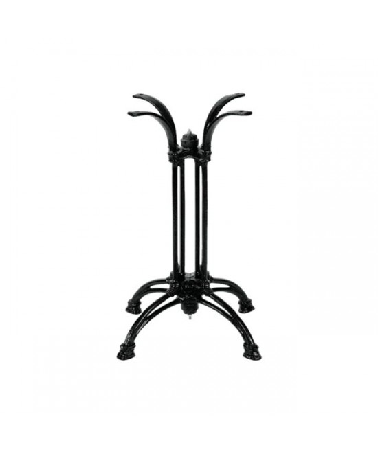 Βάση τραπεζιού Astu pakoworld μεταλλική σε μαύρη απόχρωση 42x42x72εκ Βάση τραπεζιού Astu pakoworld μεταλλική σε μαύρη απόχρωση 42x42x72εκ