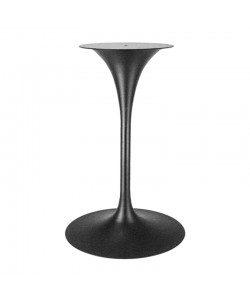Βάση τραπεζιού Martiga pakoworld μεταλλική σε μαύρη απόχρωση Φ51x72εκ