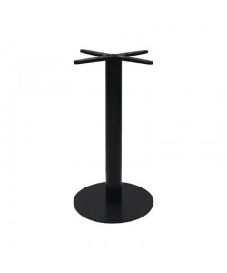 Βάση τραπεζιού Stada pakoworld μεταλλική σε μαύρη απόχρωση 40x40x108εκ