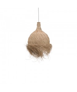 Φωτιστικό οροφής Cazin Inart mendong σε φυσική απόχρωση Φ60x68εκ