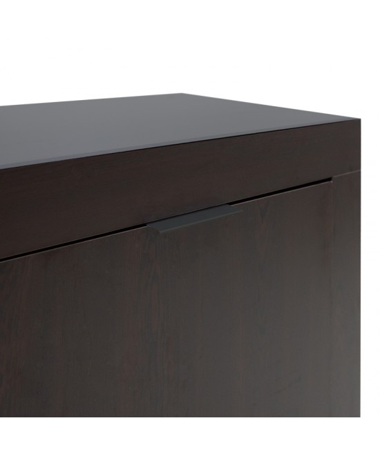 Μπουφές Doha pakoworld σε wenge απόχρωση 180x45x80.5εκ