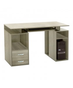 Γραφείο υπολογιστή Liberion pakoworld σε απόχρωση sonoma 120x55x76εκ