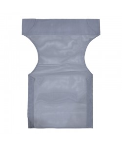 Διάτρητο πανί Nexus pakoworld επαγγελματικό για πολυθρόνα σκηνοθέτη γκρι 45/57x1x78.5εκ