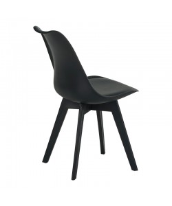 Καρέκλα Gaston I pakoworld PP-PU σε μαύρη απόχρωση 53.5x48.5x81,5εκ Καρέκλα Gaston I pakoworld PP-PU σε μαύρη απόχρωση 53.5x48.5x81,5εκ