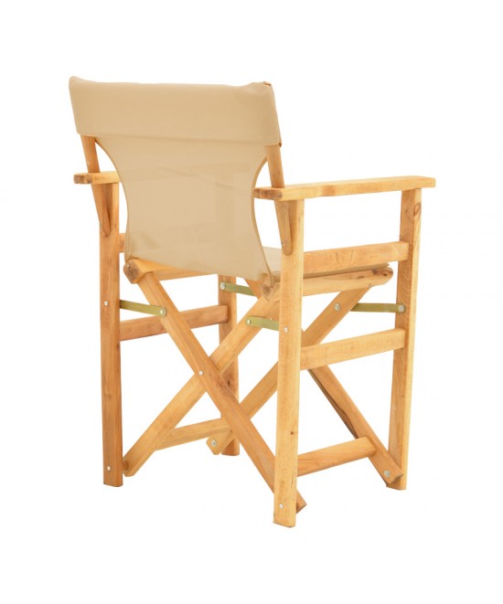 Καρέκλα-πολυθρόνα σκηνοθέτη Kompa pakoworld μασίφ ξύλο οξιάς φυσικό-πανί Nexus μπεζ Καρέκλα-πολυθρόνα σκηνοθέτη Kompa pakoworld μασίφ ξύλο οξιάς φυσικό-πανί Nexus μπεζ