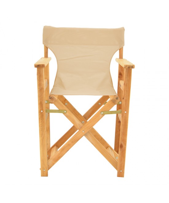 Καρέκλα-πολυθρόνα σκηνοθέτη Kompa pakoworld μασίφ ξύλο οξιάς φυσικό-πανί Nexus μπεζ Καρέκλα-πολυθρόνα σκηνοθέτη Kompa pakoworld μασίφ ξύλο οξιάς φυσικό-πανί Nexus μπεζ