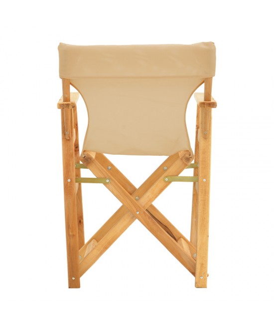 Καρέκλα-πολυθρόνα σκηνοθέτη Kompa pakoworld μασίφ ξύλο οξιάς φυσικό-πανί Nexus μπεζ Καρέκλα-πολυθρόνα σκηνοθέτη Kompa pakoworld μασίφ ξύλο οξιάς φυσικό-πανί Nexus μπεζ