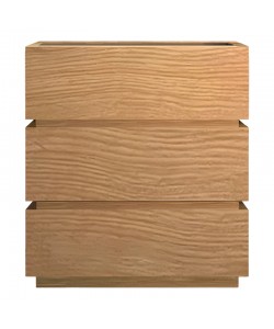 Κομοδίνο Sonlen pakoworld mdf σε oak απόχρωση 60x40x66εκ