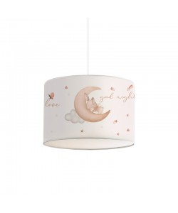 Παιδικό φωτιστικό οροφής Gary pakoworld πολύχρωμο-λευκό Φ24x21εκ