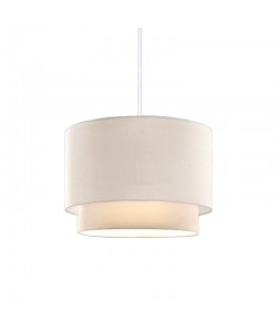 Φωτιστικό οροφής Tachi pakoworld Ε27 σε κρέμα απόχρωση Φ30x20εκ