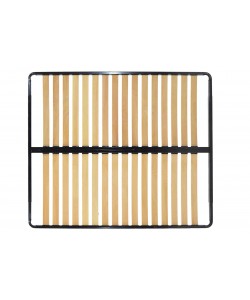 Σομιές μεταλλικός Kort με 17x2 ανατομικές τάβλες 162x195x4εκ