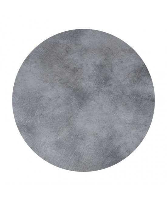 Επιφάνεια τραπεζιού Inspire pakoworld HPL γκρι cement 60x60εκ πάχους 12mm