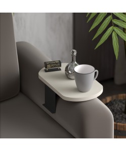 Βοηθητικό τραπεζάκι Linea pakoworld σε απόχρωση κρέμα με μαύρα μεταλλικά πόδια 20x35x10εκ Βοηθητικό τραπεζάκι Linea pakoworld σε απόχρωση κρέμα με μαύρα μεταλλικά πόδια 20x35x10εκ