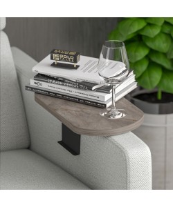 Βοηθητικό τραπεζάκι Linea pakoworld σε ανθρακί όψη μαρμάρου με μαύρα μεταλλικά πόδια 20x35x10εκ Βοηθητικό τραπεζάκι Linea pakoworld σε ανθρακί όψη μαρμάρου με μαύρα μεταλλικά πόδια 20x35x10εκ