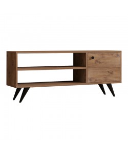 Έπιπλο τηλεόρασης Wison pakoworld σε sonoma απόχρωση 120x29x50εκ